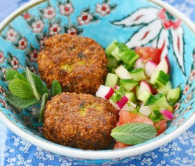 falafel kotlecik z ciecierzycy