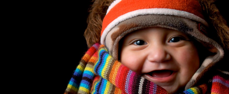 jak ubrać dziecko zimą