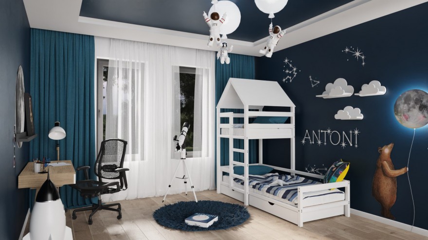 Wyjątkowe łóżka dziecięce wykonane z litego drewna od Sweet Baby Room