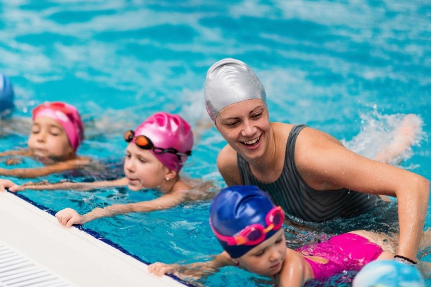 nauka pływania dzieci
