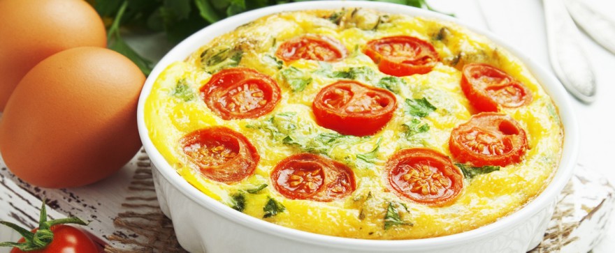 przepis na omlet z pomidorami