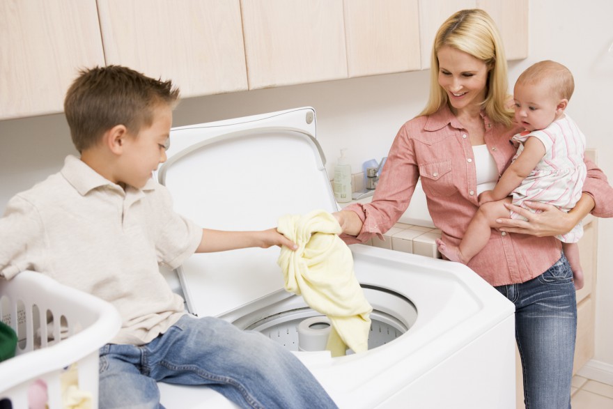 jak prać ubranka dla dzieci